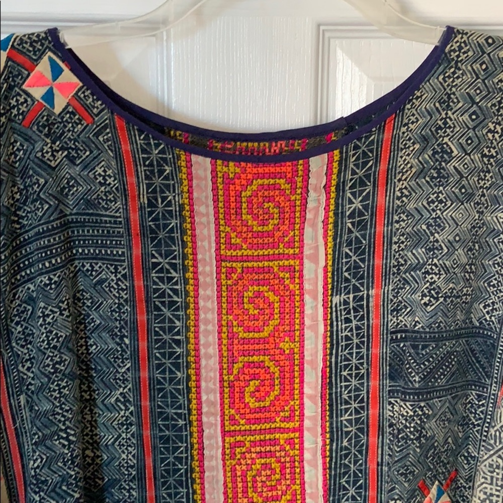 Ceremonial Hand Embroidered and sewn Dress - Picture 3 of 17